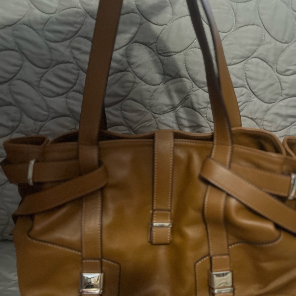 LK Bennett Brown Leather Shoulder Bag